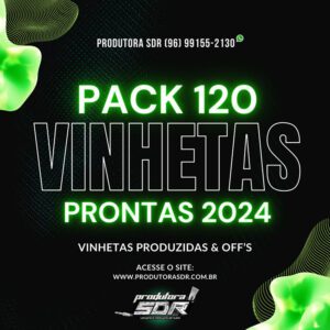 Pack de 120 Vinhetas Prontas 2024