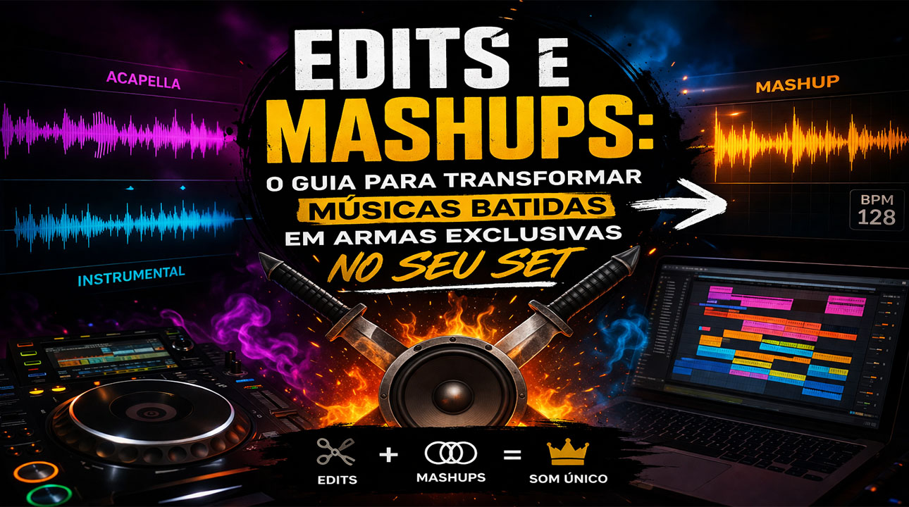 Edits e Mashups para DJ: Crie Sets Exclusivos