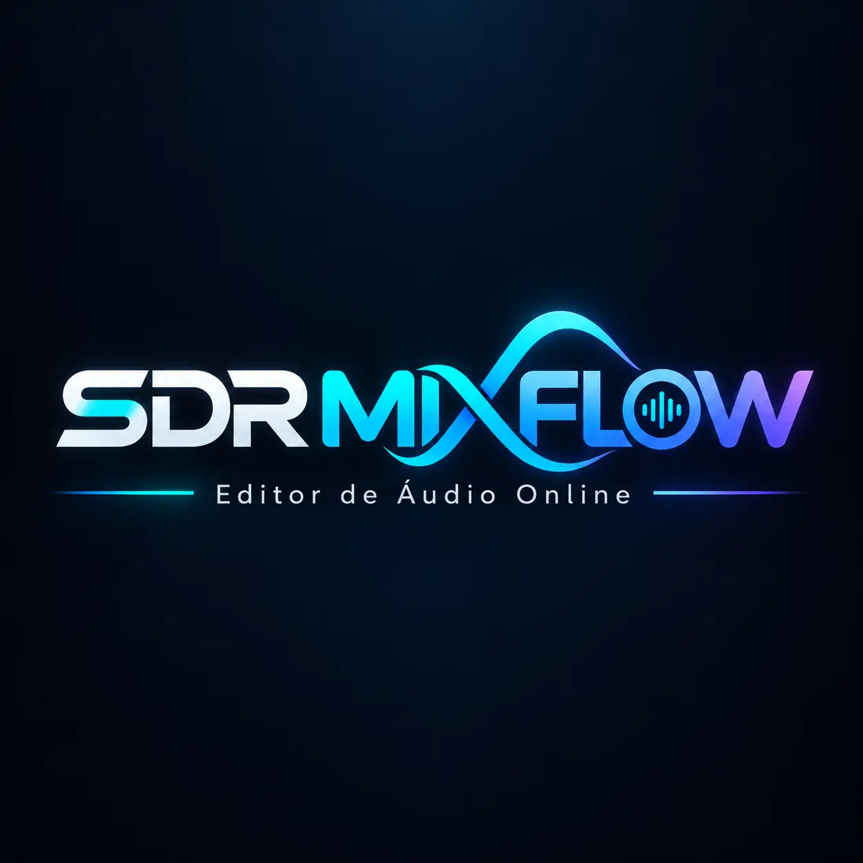 SDR MixFlow - Editor de Áudio Online